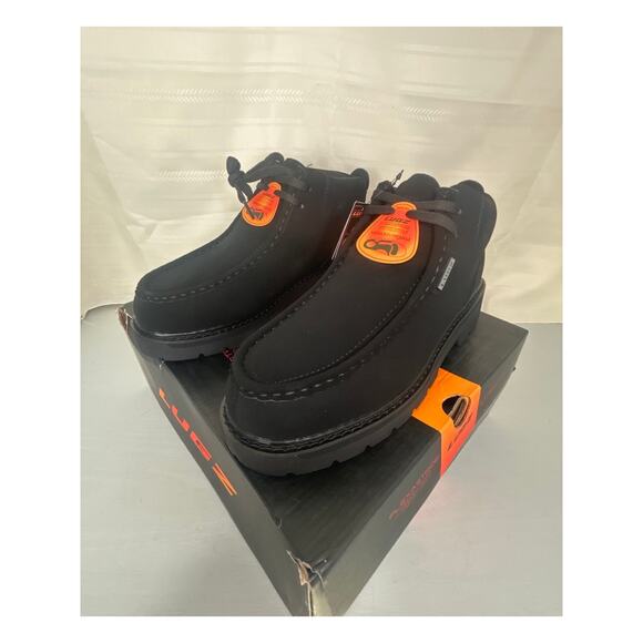 Lugz Strutt LX Men\'s Moc Toe Chukka Boot Black Size 9.5 D Water Resistant main image 15